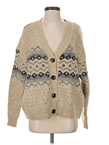 Line & Dot Cardigan (view 1)