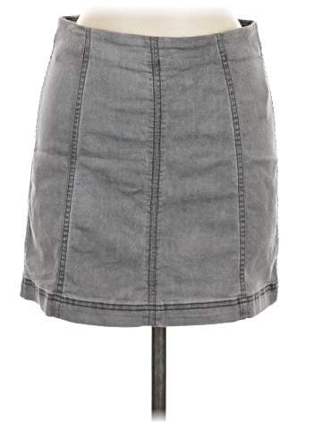 Free People Denim Skirt (view 1)