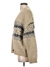 Line & Dot Tan Cardigan Size S - photo 5