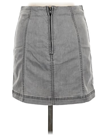 Free People Denim Skirt (view 2)