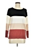 Staccato Color Block Brown Pullover Sweater Size M - photo 1