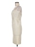 Herve Leger Ivory Cocktail Dress Size M - photo 5