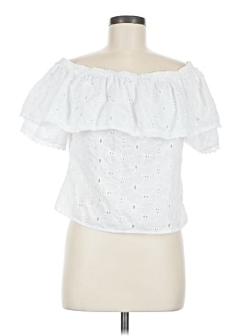 Calypso St. Barth Short Sleeve Blouse (view 1)