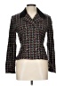 Jessica Howard 100% Polyester Tweed Black Blazer Size 10 - photo 1