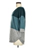 Maurices Color Block Teal Pullover Sweater Size M - photo 5