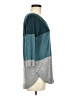 Maurices Color Block Teal Pullover Sweater Size M - photo 4