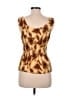 Impressions Gold Sleeveless Top Size M - photo 2