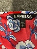 Express Red Short Sleeve Blouse Size S - photo 7