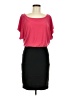 Bisou Bisou Color Block Pink Cocktail Dress Size 8 - photo 1