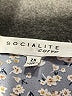 Socialite 100% Polyester Blue Kimono Size 2X - photo 7