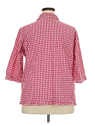 D&Co. 3/4 Sleeve Button-Down Shirt (view 2)