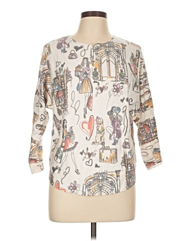 Sioni 3/4 Sleeve T-Shirt (view 1)