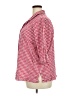 D&Co. Checkered-gingham Red 3/4 Sleeve Button-Down Shirt Size 2X - photo 5