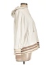 Reiss Stripes Solid Ivory Pullover Hoodie Size L - photo 4