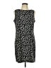 AGB Graphic Black Cocktail Dress Size 12 - photo 1