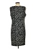 AGB Graphic Black Cocktail Dress Size 12 - photo 2