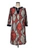 Sangria Paisley Red Casual Dress Size 16 - photo 1