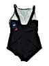Reebok Chevron-herringbone Black One Piece Swimsuit Size 18 - photo 2