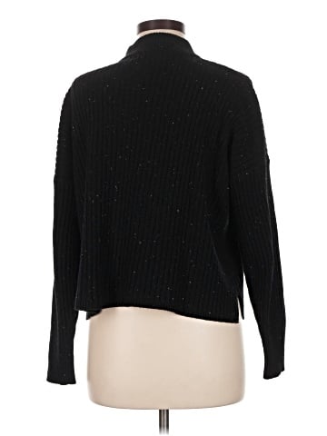 Madewell Donegal (Re)sourced Cashmere Ribbed Mockneck Pullover Sweater (view 2)