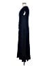 Max Studio Solid Blue Casual Dress Size M - photo 5