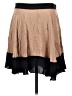 A.L.C. Solid Tan Casual Skirt Size 4 - photo 2