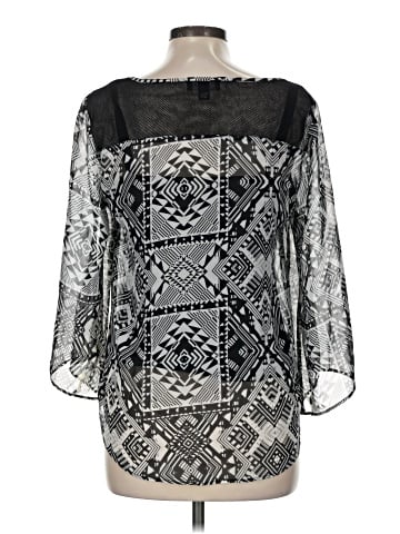 AGB 3/4 Sleeve Blouse (view 2)