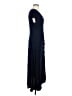 Max Studio Solid Blue Casual Dress Size M - photo 4
