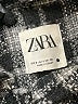 Zara Plaid Black Jacket Size S - photo 6