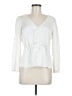 J.Crew 100% Polyester Ivory Long Sleeve Blouse Size 6 - photo 1