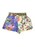 Zimmermann 100% Linen Tropical Green Shorts Size 8 (2) - photo 1
