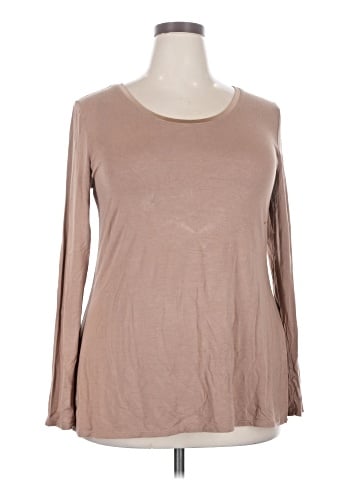 H By Halston Long Sleeve Top (view 1)