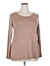 H By Halston Tan Long Sleeve Top Size 2X - photo 1