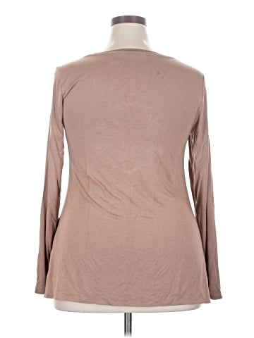 H By Halston Long Sleeve Top (view 2)