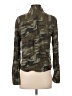 Express 100% Rayon Camo Green Long Sleeve Button-Down Shirt Size S - photo 2