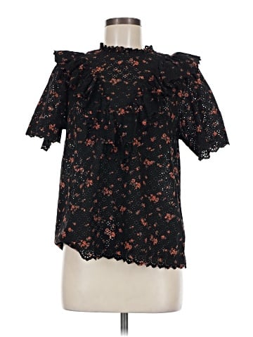Ulla Johnson Short Sleeve Blouse (view 1)