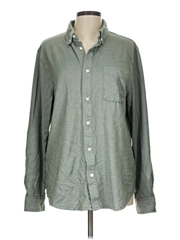 J.Crew Factory Store Long Sleeve Button-Down Shirt (view 1)