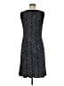 Perceptions Polka Dots Black Casual Dress Size 6 - photo 2