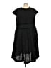 Lane Bryant Tweed Black Casual Dress Size 22 - photo 1