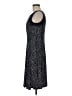 Perceptions Polka Dots Black Casual Dress Size 6 - photo 5