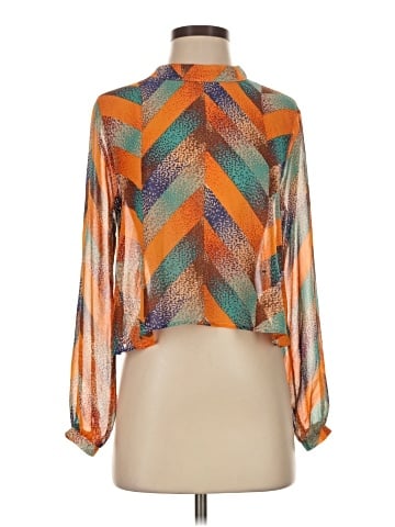 Astr Long Sleeve Blouse (view 1)