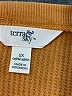 Terra & Sky Orange 3/4 Sleeve Top Size 1X - photo 7