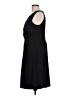 Lands' End Solid Black Casual Dress Size L - photo 5