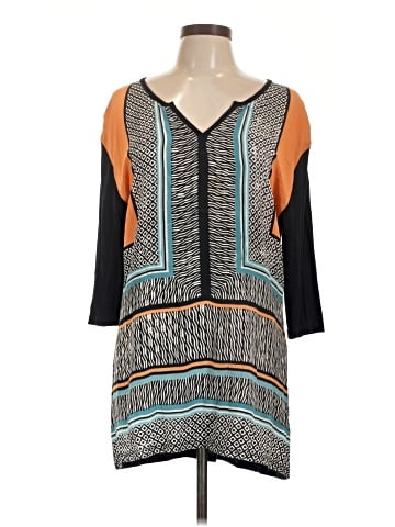 Nic + Zoe 3/4 Sleeve Silk Top (view 1)