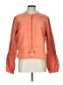By Anthropologie 100% Cotton Orange Jacket Size L - photo 1