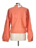 By Anthropologie 100% Cotton Orange Jacket Size L - photo 2
