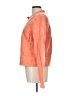 By Anthropologie 100% Cotton Orange Jacket Size L - photo 5
