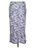 Divided by H&M Graphic Silver Casual Skirt Size L - photo 2