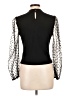 Lucy Paris Black Long Sleeve Top Size L - photo 2