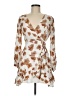 Altar'd State 100% Rayon Floral Tan Casual Dress Size M - photo 1