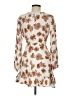 Altar'd State 100% Rayon Floral Tan Casual Dress Size M - photo 2